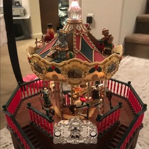 Vintage carousal and Merry Go Round